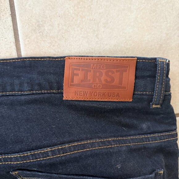 First Sz. 38x32 AAA Men's Motorcycle Riding Denim Pants Armoured Kevlar Cordura - Picture 5 of 9